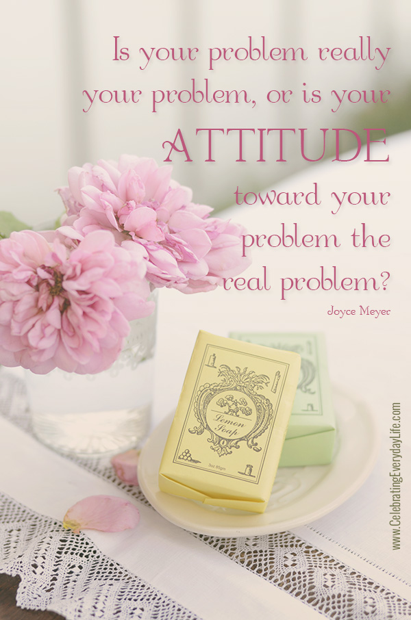 'Attitude ' Quote by Joyce Meyer